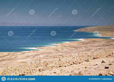 Dead Sea Coast From The Jordan Side Stock Photo Image Of Levant