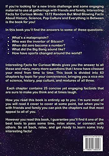 Interesting Facts For Curious Minds 1572 Random But Mind Blowing Facts