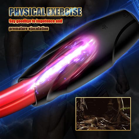 Penis Vibrator Massager Male Masturbator Glans Stimulate Exerciser