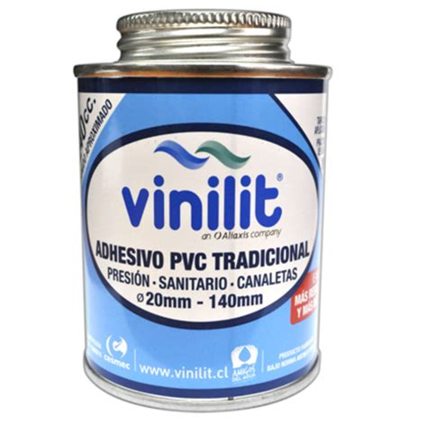 Adhesivo para tuberías Vinilit tradicional tarro 240cc ESPOL