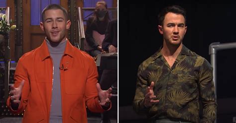 Watch Nick Jonas S Snl Monologue With Kevin Jonas Video Popsugar Entertainment