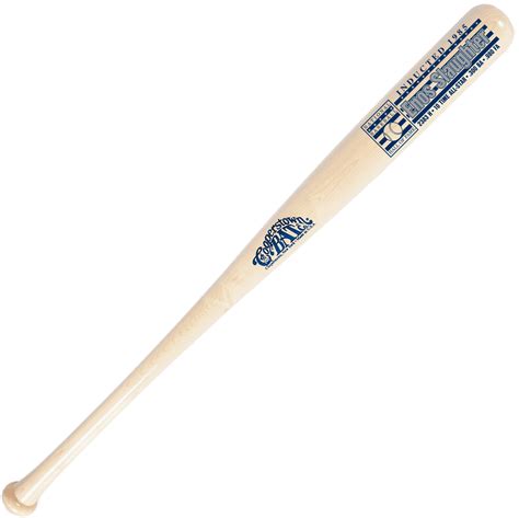 Enos Slaughter Baseball HOF Stats Bat - Cooperstown Bat