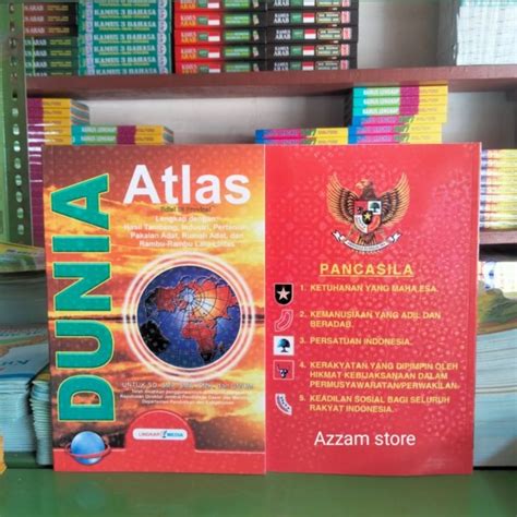 Jual Buku Atlas Atlas Dunia Dan Indonesia 38 Propinsi Edisi Terbaru