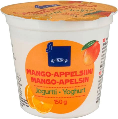 Rainbow G Mango Appelsiinijogurtti S Kaupat Ruoan Verkkokauppa