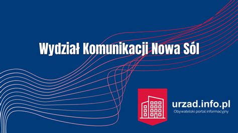 Wydzia Komunikacji Nowa S L Urzad Info Pl