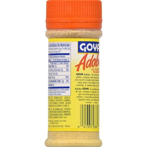 Goya Adobo All Purpose Seasoning With Bitter Orange 8 Oz Instacart