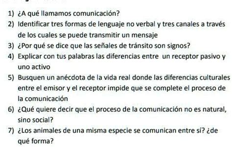 Solved Es De Construcci N Ciudadana A Qu Ilamamos Comunicaci N