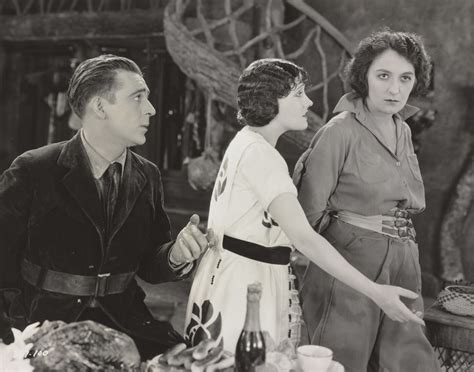 Gloria Swanson Pleading With Dorothy Cumming Wallace Reid Looking On