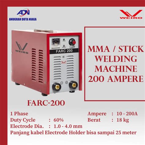 Jual Mesin Las Inverter Stick Mma Weico Weiro Farc Kota Surabaya