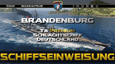 Review BRANDENBURG T8 BB World Of Warships Deutsch YouTube