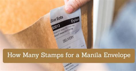 How Many Stamps For A Manila Envelope Report Prices