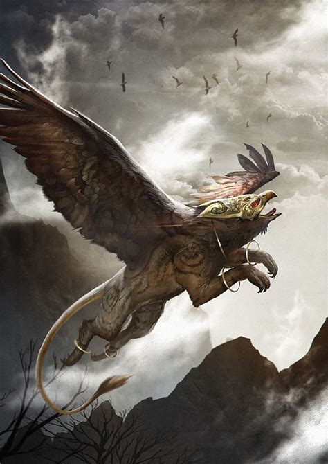 Griffin by TheRafa | Fantasy beasts, Mythical creatures, Mythological ...