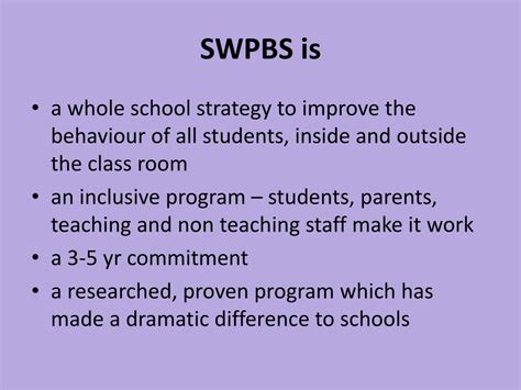 Ppt School Wide Positive Behaviour Support Powerpoint