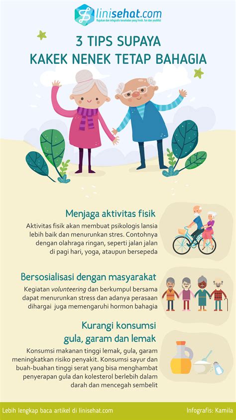 3 Tips Supaya Kakek dan Nenek Tetap Bahagia - linisehat.com