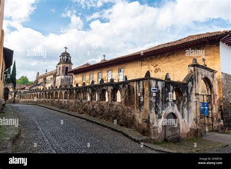 Historic City Of Patzcuaro Michoacan Mexico North America Stock