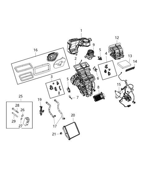 Aa Genuine Mopar Housing A C And Heater