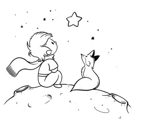 Desenho Do Pequeno Principe Para Imprimir - 6