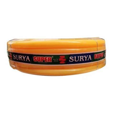 Surya Super Inch Yellow Pvc Garden Pipe Kg Sqcm At Rs Kg In