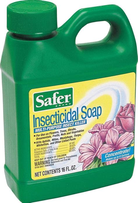 Woodstream Safer Concentrate Insecticidal Soap Indoor Outdoor Pest