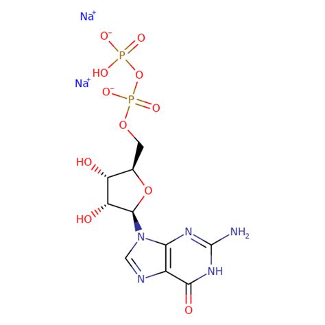 Guanosine 5 Diphosphate Disodium Salt 7415 69 2 NG09782