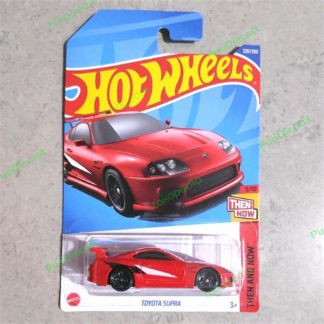 Merah Hotwheels Hw Hot Wheels Hotwheels Toyota Supra Then And Now Red Red Non Shopee