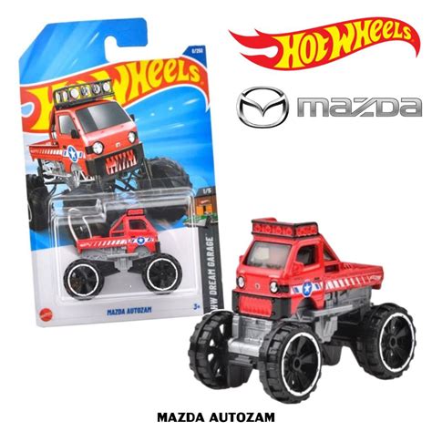 โมเดลรถเหลก Hot Wheels รน MAZDA AUTOZAM ลขสทธแท100 ของเลน ของสะสม BBF7 C4982