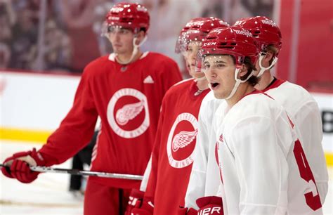 Marco Kasper, Nate Danielson among prospects at Detroit Red Wings ...