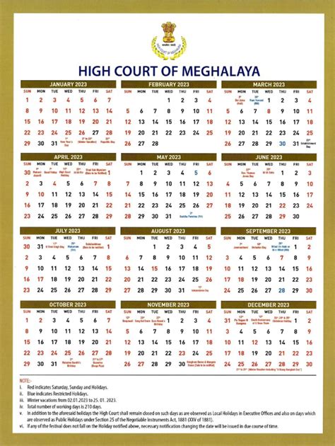 Delhi High Court Holiday Calendar 2024 Tally Felicity