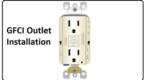 GFCI Outlet Installation | Step-by-Step GFCI Receptacle Installation Guide - ElectronicsHub