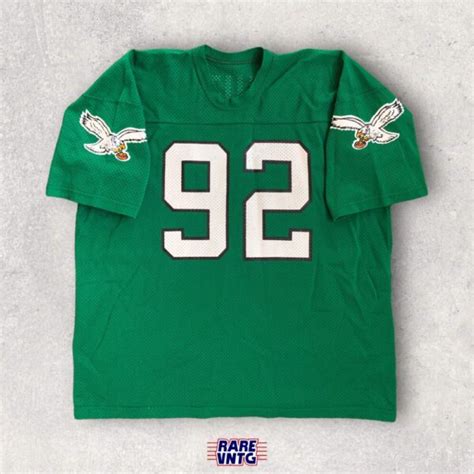 80’s Reggie White Philadelphia Eagles Sandknit NFL Jersey Size XL ...