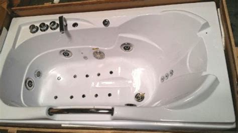 One 1 Person Whirlpool Massage Hydrotherapy White Bathtub Tub - Hot ...