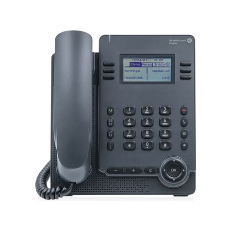 Ale Dual Gigabit Ethernet Enterprise Deskphone With Corded Handset