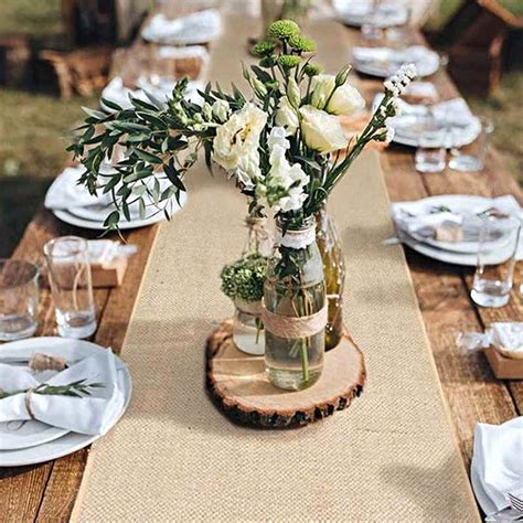 Chemin De Table Toile De Jute M Runner Collection