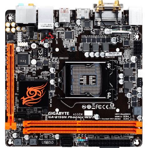 Gigabyte GA B150N Phoenix WIFI LGA 1151 Mini ITX Intel Motherboard GA