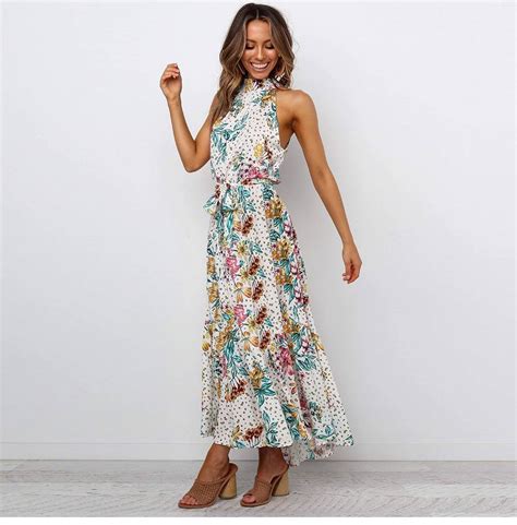 Maxi Floral Bohemian Dress | Boho Mood