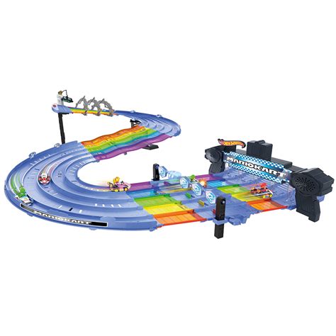 HOT WHEELS RAINBOW ROAD MARIO KART CARS
