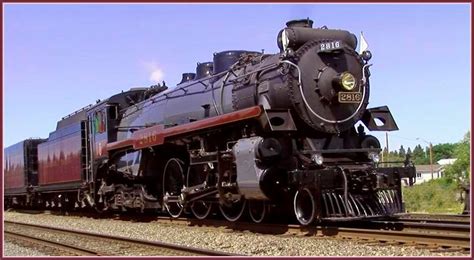 Canadian Pacific 2816 Named The Empress Is A 4 6 4 H1b Hudson Used By