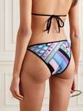 PUCCI Printed Bikini Briefs NET A PORTER