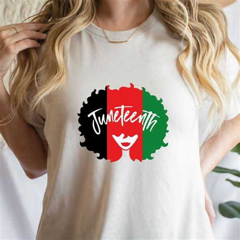 Juneteenth Afro Girl Svg Juneteenth 19 Freedom Day Blm Svg Africa