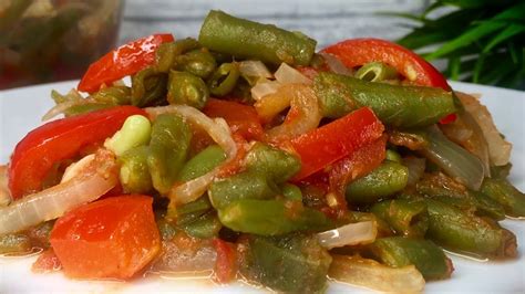 Стручковая фасоль,простой рецепт вкуснейшего овощного гарнира за 10 ...