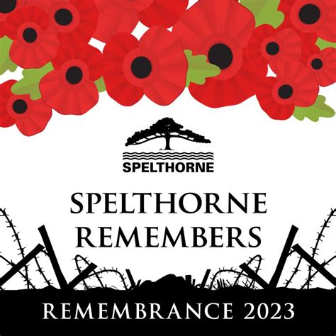 Spelthorne Borough Council on LinkedIn: We will be holding Remembrance services across the ...