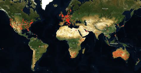 This World Wide Web Map Shows Every Device Connected To The