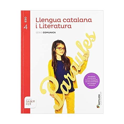 Llengua Catalana I Literatura Serie Comunica Eso Saber Fer