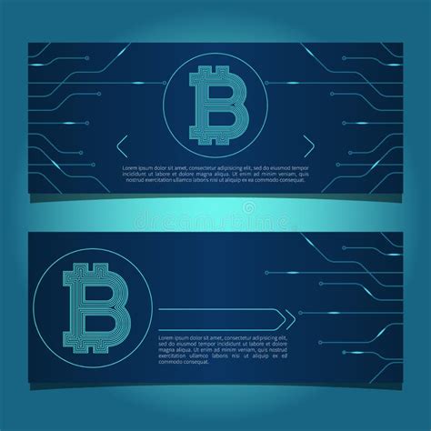 Bitcoin Digital Currency Futuristic Digital Money Technology