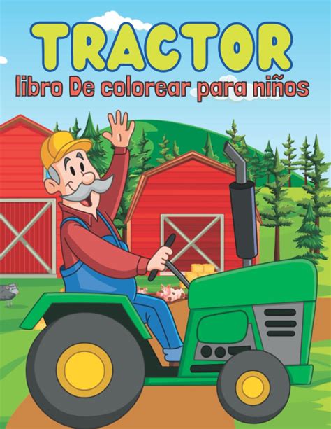 Buy tractor libro De colorear para niños Divertidas páginas de