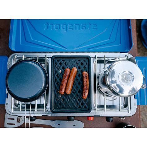 Stansport 2 Burner Propane Stove With Grill Camping World