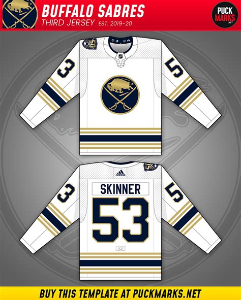 LEAK: Buffalo Sabres 50th Anniversary Third Jersey Revealed!