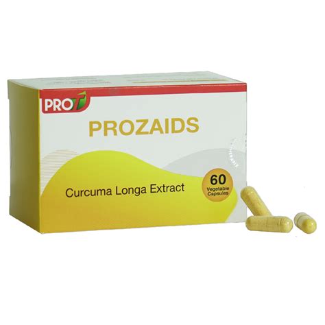 Prozaids Mg Curcuma Longa Extract S S No Box Vegetable