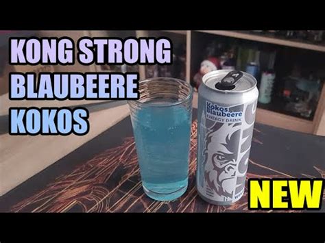 Letsdrink Nr Kokos Blaubeere Kong Strong Colossus Energy New