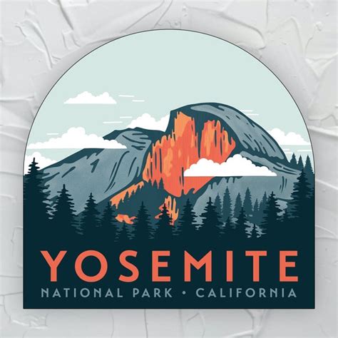 Yosemite National Park Magnets - Etsy